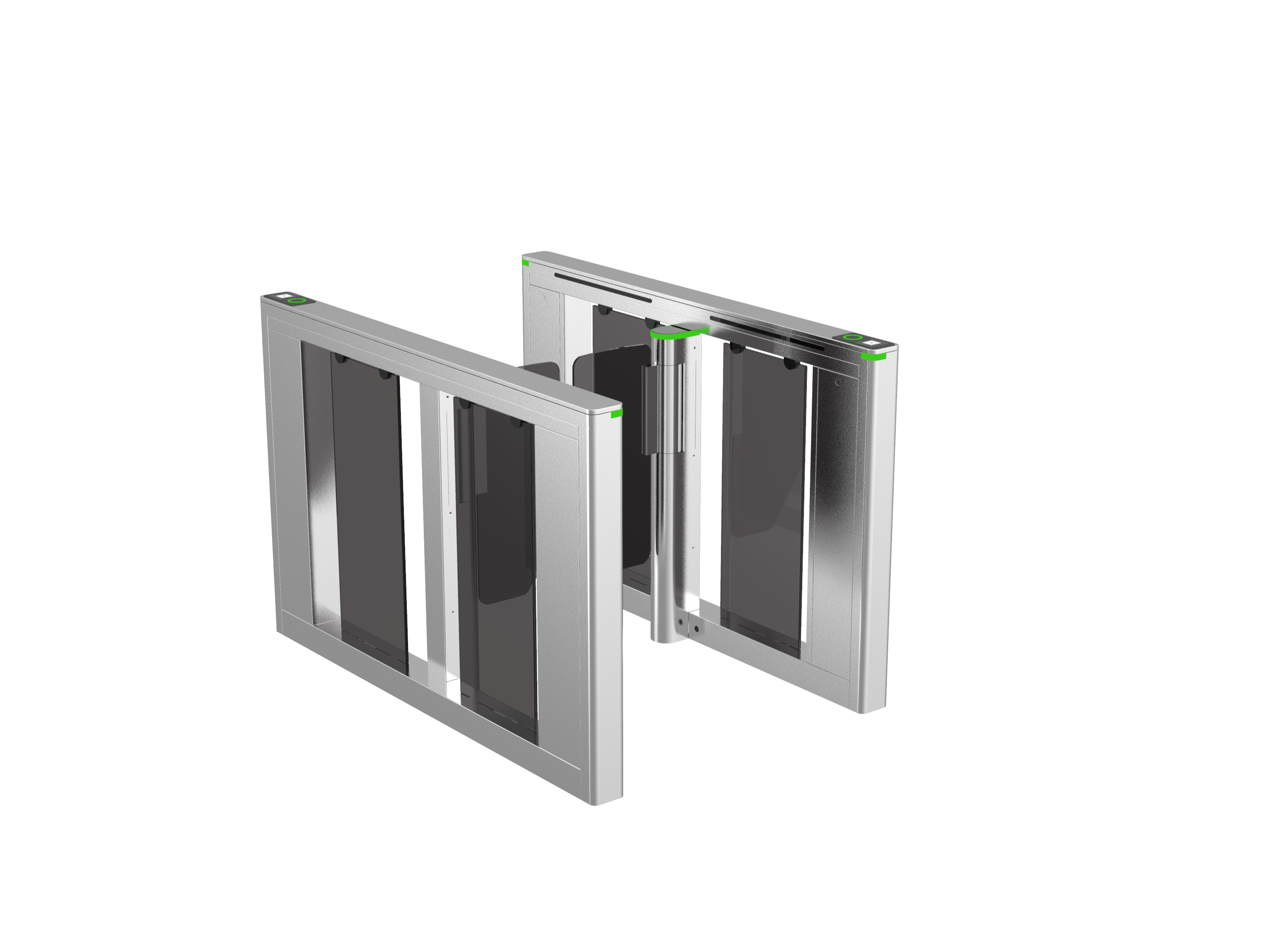 酒店款速通門(mén)（中間擋板茶色）